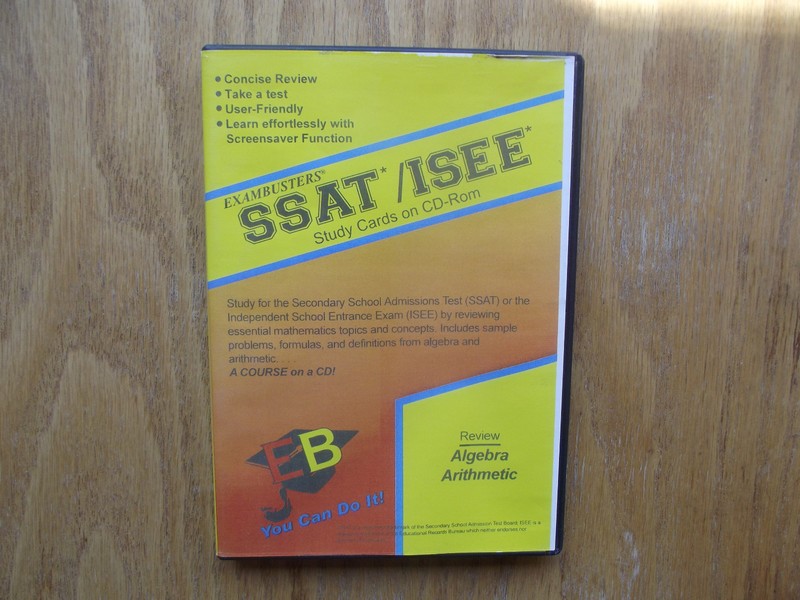 Ace’s SSAT/ISEE Exambusters Study Cards (Ace’s Exambusters Study Cards) CD-Rom
