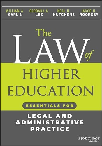 The Law of Higher Education Es – GOOD