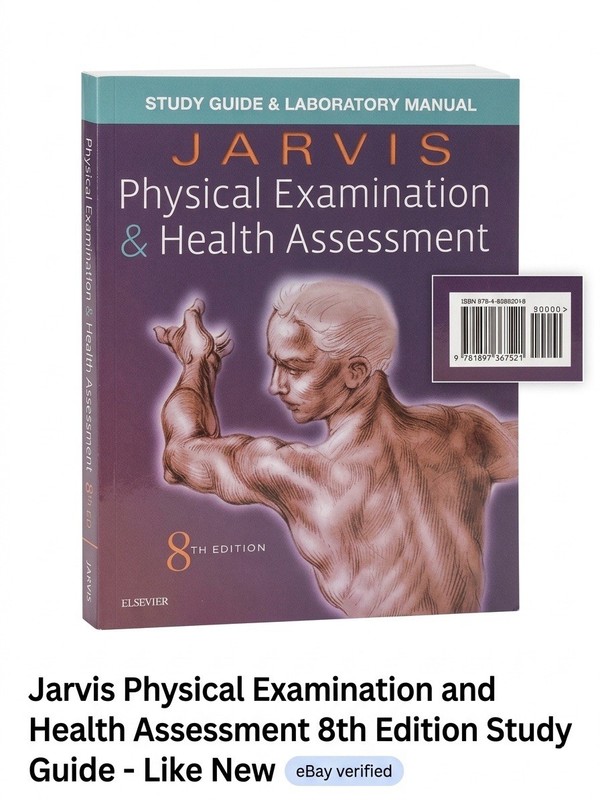 Jarvis Physical Examination & Health Assessment With Study Guide And Lab Manual