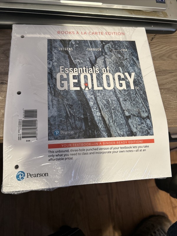 Essentials of Geology, Books a la Carte Edition 13e
