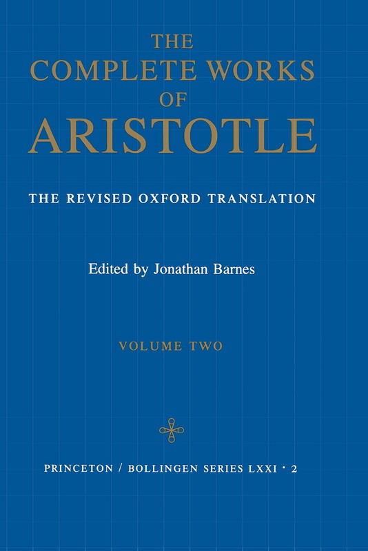 The Complete Works of Aristotle: The Revised Oxford Translation, Vol. 2 (Bollin,