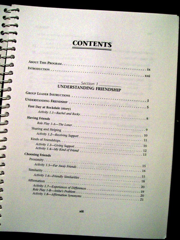 Making & Keeping Friends Grades 4-8 by John J. Schmidt, Ed.D. (1997, Spiral) gallery