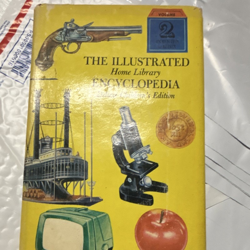 The Illustrated Home Library Encyclopedia Children’s Deluxe Edition Vol 2 Hardc…