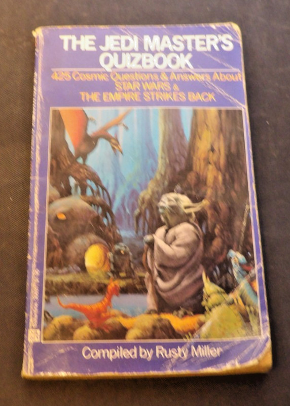 JEDI MASTER’S QUIZBOOK – Paperback, by Miller Rusty – Acceptable