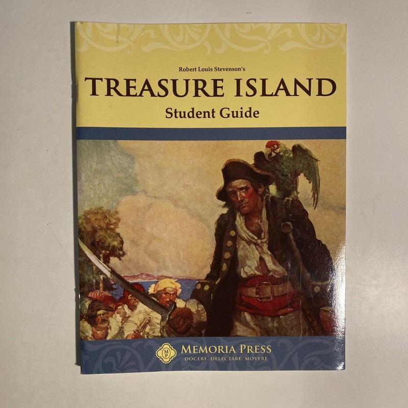 Memoria Press Treasure Island Student Guides, Middle School No Writing