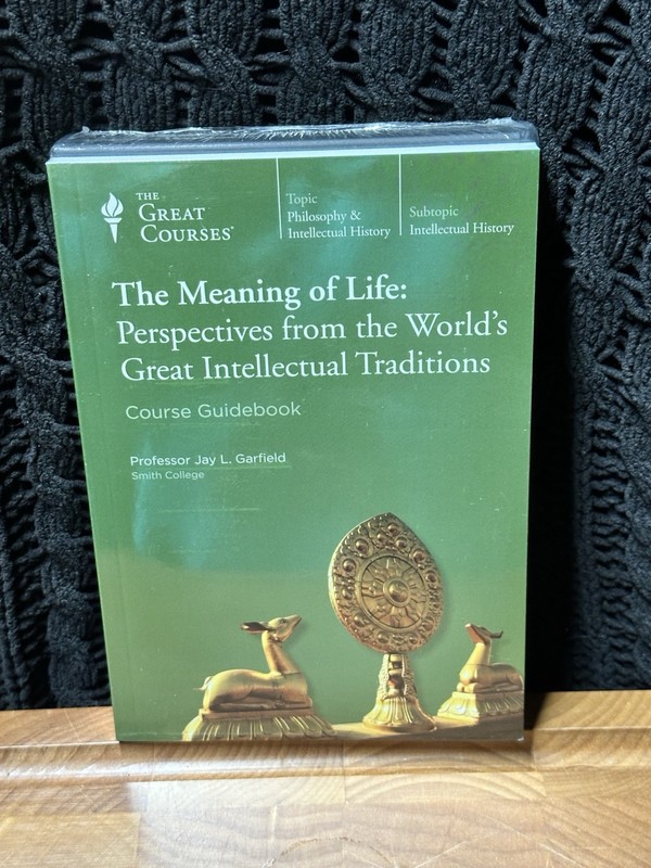 Great Courses The Meaning of Life: Perspectives From .. Guidebook & DVDs – NEW