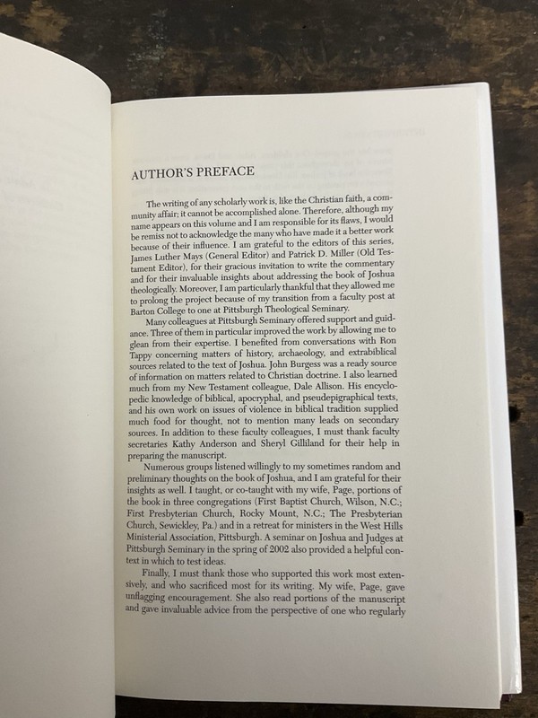 Interpretation: a Bible Commentary Ser.: Joshua by Jerome Creach (Hardcover) gallery