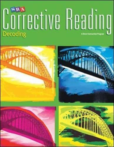 CORRECTIVE READING DECODING LEVEL A, ENRICHMENT BLACKLINE By Engelmann E T Al.