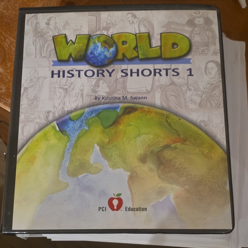 PCI Education World History Shorts 1 Kristina M. Swann Binder Workbook