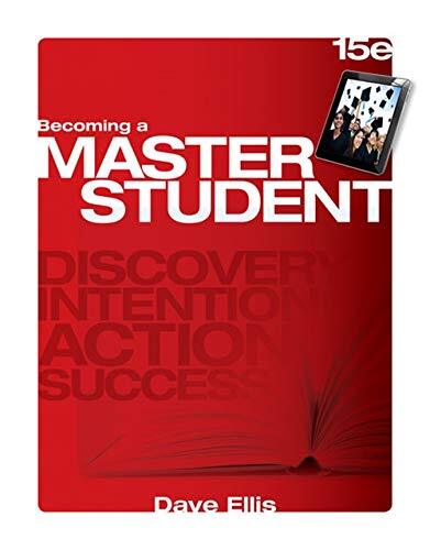 Becoming a Master Student, Ellis, Dave