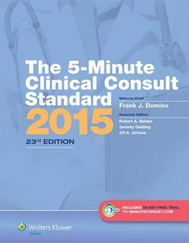 The 5-Minute Clinical Consult Standard 2015: 30-Day Enhanced Online – VERY GOOD