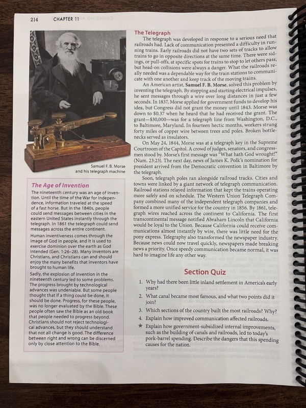 BJU Press The American Republic Student Textbook, Fourth Edition gallery