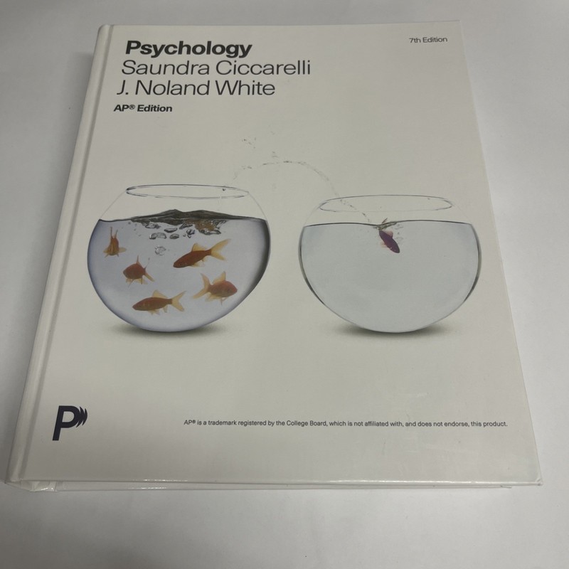 Psychology 7th Edition, 2027 AP Edition 978-0-13-549367-0