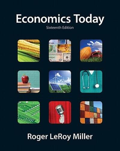 Economics Today (16th Edition) (Pearson Series in Economics) – Hardcover – GOOD