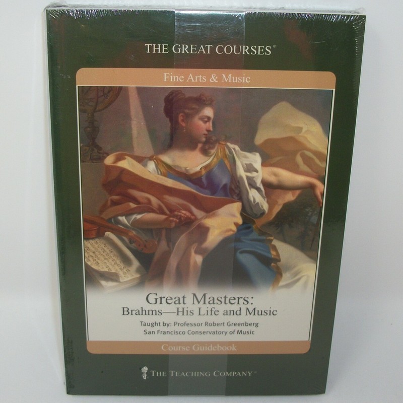 Great Masters Brahms His Life and Music 2-disc DVD set and Guidebook 2002