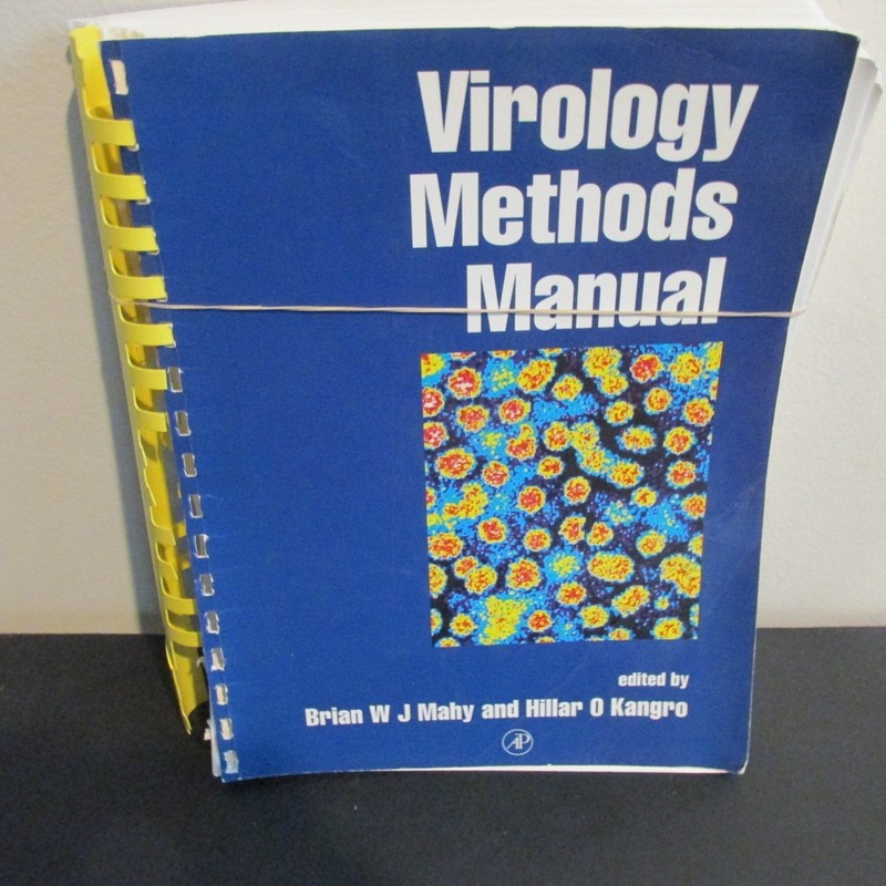 Virology Methods Manual by Hillar O. Kangro. Bad Binding See Picture