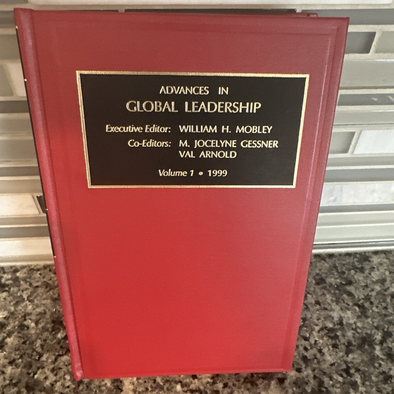 Advances in Global Leadership Book by William H. Mobley Gessner Hardcover Vol 1