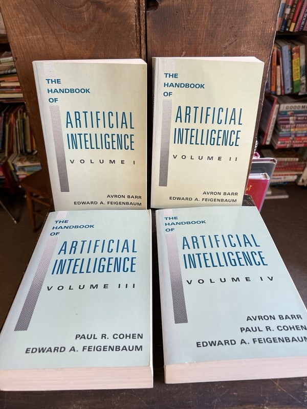 Set of 4 “Handbook of Artificial Intelligence” (1989) Barr, Cohen, Feigenbaum