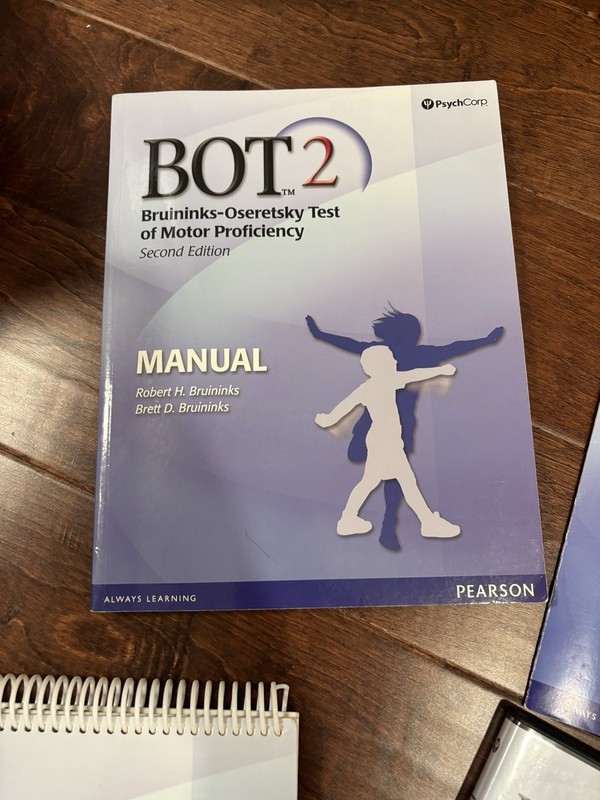 BOT-2 Bruininks-Oseretsky Motor Proficiency Test Manual, Easel, Record Forms gallery