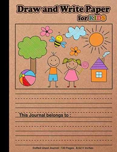 Draw and Write Paper for - Paperback, by colorful notebooks minny - Acceptable n