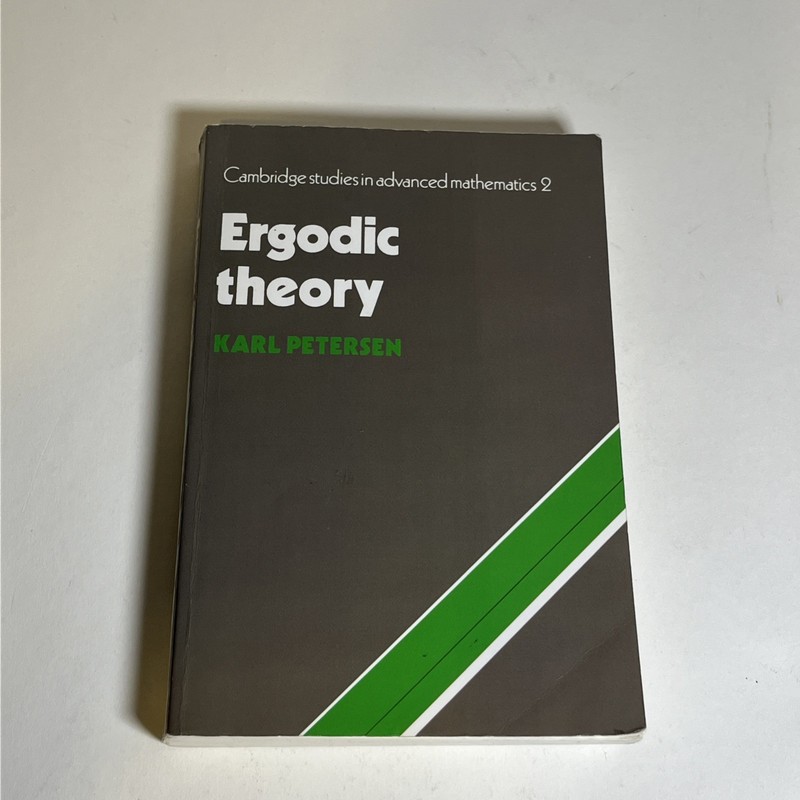 Cambridge Studies in Advanced Mathematics Ser.: Ergodic Theory by Karl E….