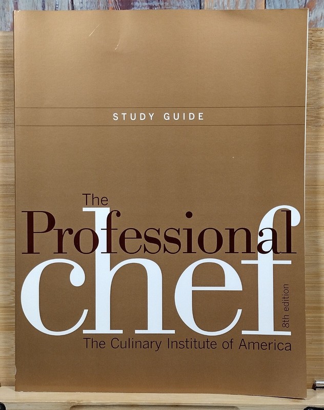 The Professional Chef Study Guide by Culinary Institute (2006, Paperback)