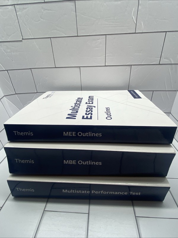 Themis Bar Review Books – 2025–2026 Edition UBE Set (MBE, MEE, MPT) Set Of 3