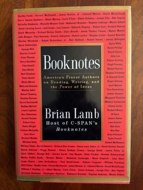 SIGNED Booknotes: America’s Finest Authors on Reading, Writing & Power of Ideas