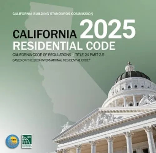 2025 California Residential Code, Title 24 - ISBN 9781967590049 gallery