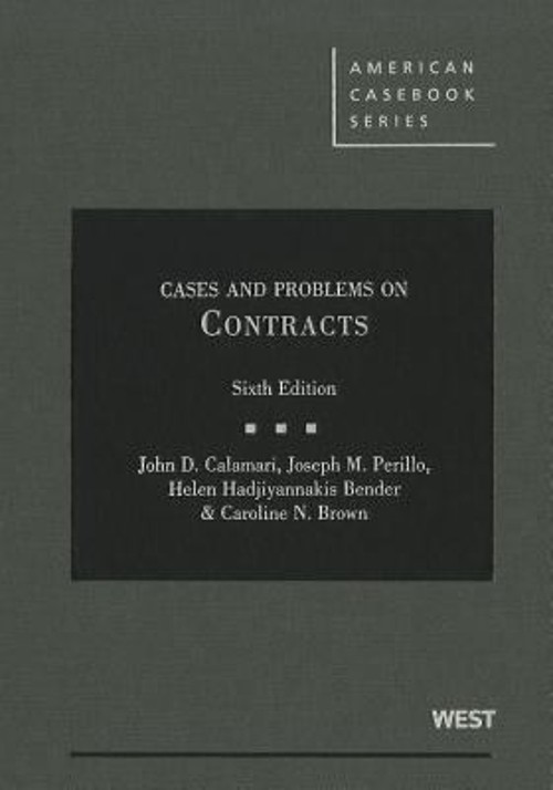 Cases and Problems on Contracts Hardcover