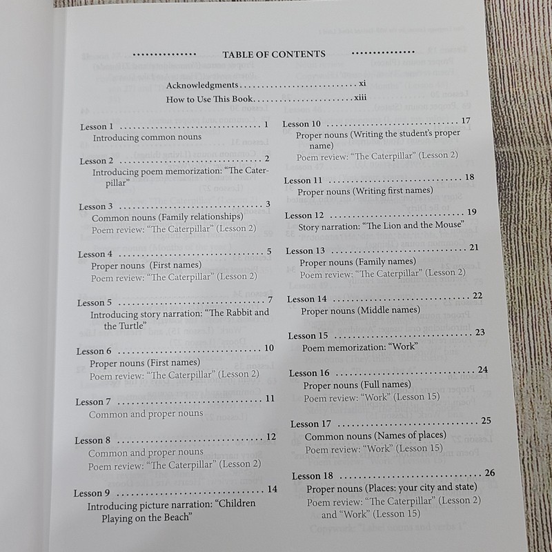 First Language Lessons For the Well-Trained Mind level 1 2010 Homeschool gallery