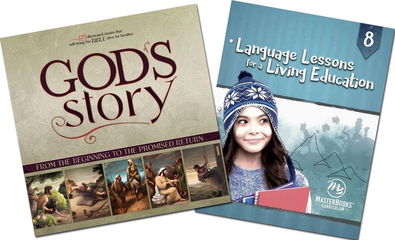 New Master Books LANGUAGE LESSONS FOR A LIVING EDUCATION Level 8 and GOD’S STORY