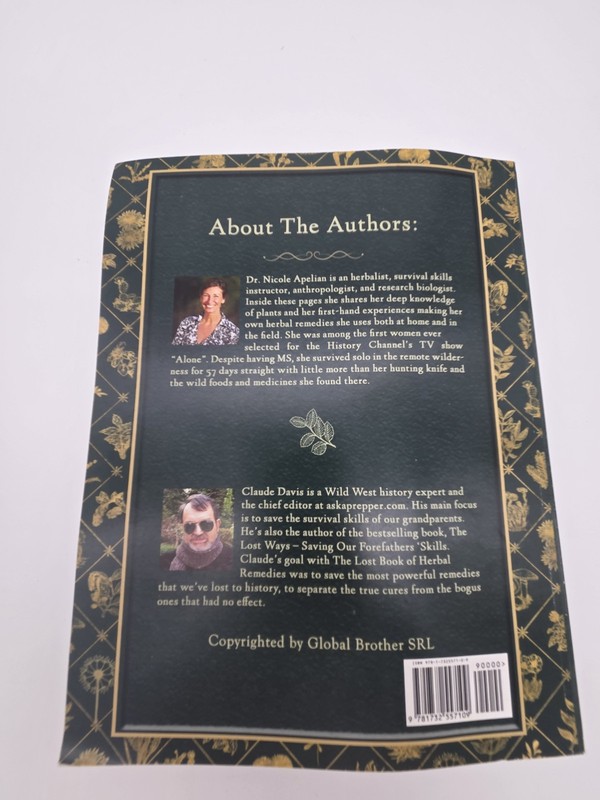 Paperback; The Lost Book of Herbal Remedies; Nicole Apelian & Claude Davis A16 gallery