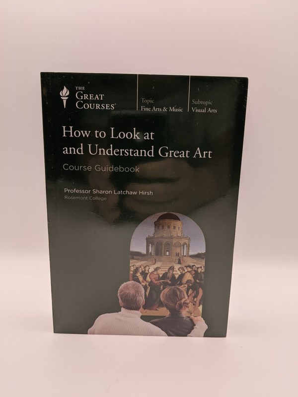 The Great Courses 6 DVD and Guidebook How to Look at and Understand Great Art