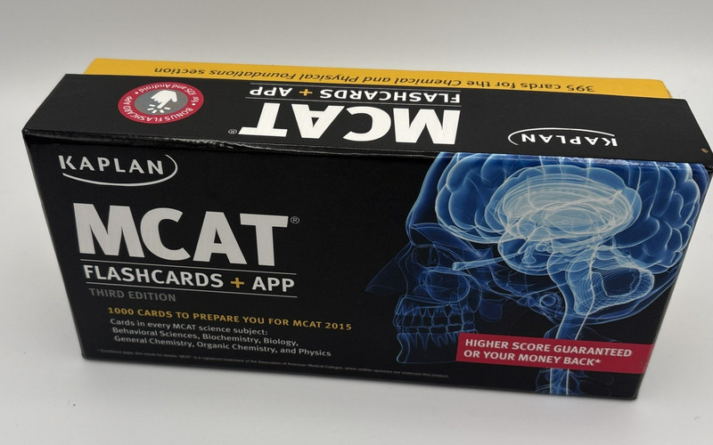 Kaplan Test Prep Ser.: Kaplan MCAT Flashcards + App by Kaplan Test Prep…3RD ED