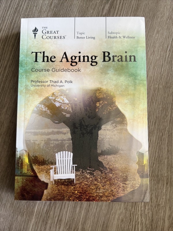 The Great Courses: The Aging Brain (DVD + Course Guidebook) New Sealed