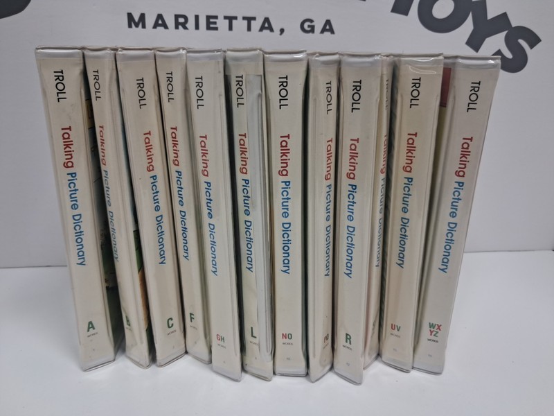 Talking Picture Dictionary – LET’S DISCOVER WORDS – Cassettes – Troll – 1974