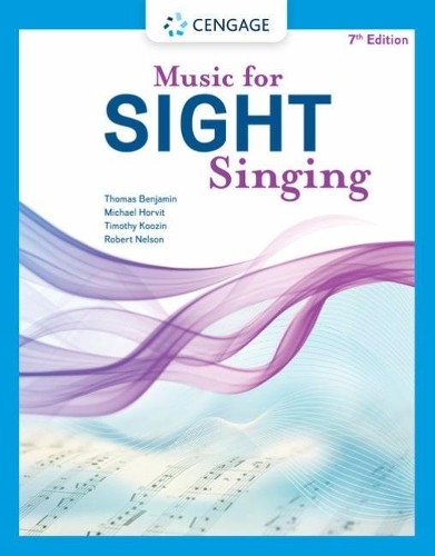 Thomas E. Benjamin Michael Horvit Tim Music for Sight (Spiral Bound) (UK IMPORT)
