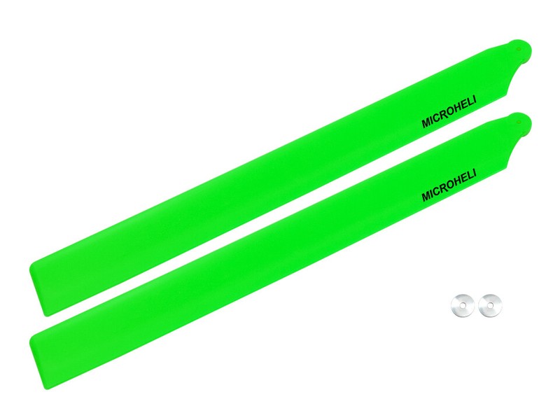 Microheli Plastic Main Blade 180mm (GREEN) – OMP Hobby M2 V2 / EXP