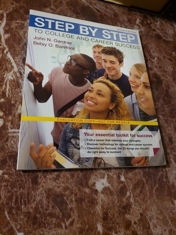 Step by Step to College and Career Success by Gardner, Barefoot 2017 PB