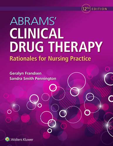 Abrams’ Clinical Drug Therapy: Rationales for Nursing Practice by Frandsen: Used