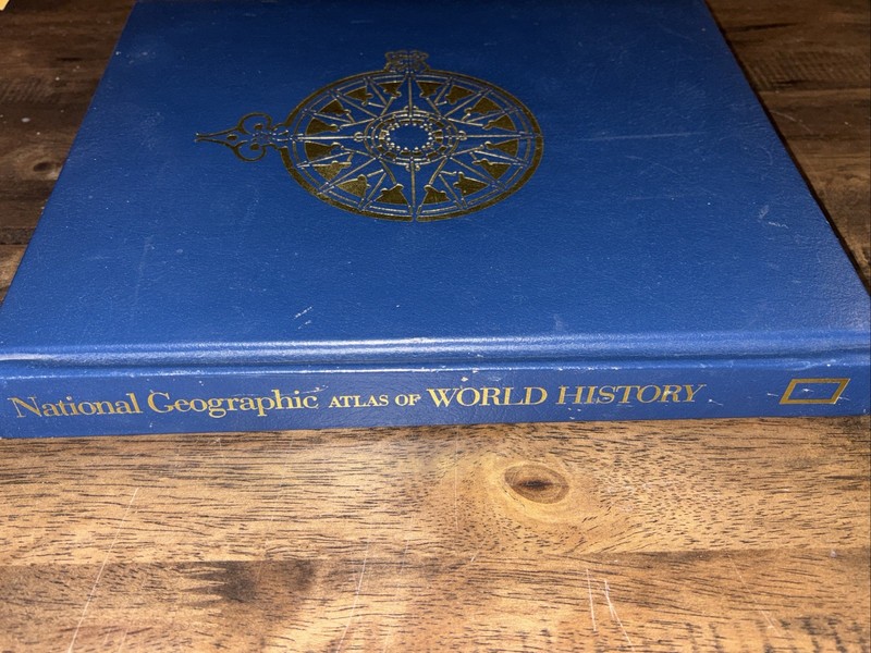 National Geographic Atlas of World History by Noel Grove 1997 Hardcover