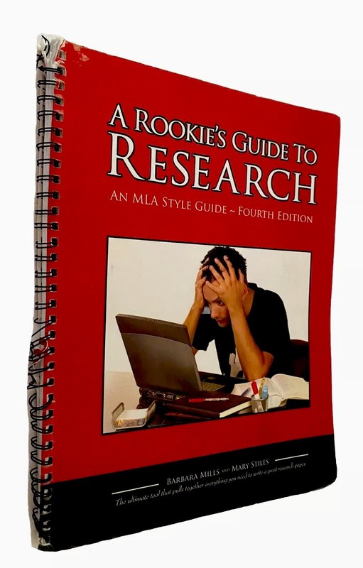 Rookies guide to research MLA style guide to high school papers FREE SHIPPING gallery