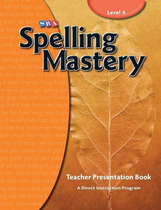 Spelling Mastery Level A, Teacher Materials [Paperback] McGraw Hill