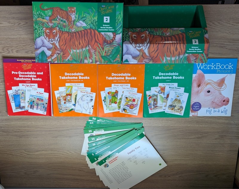 SRA Open Court Reading Science Social Studies Connection Center Homeschooling