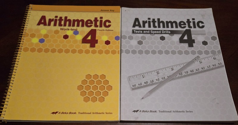 Lot of Abeka 4th Grade Books Teacher Arithmetic Language History Science FB548 gallery