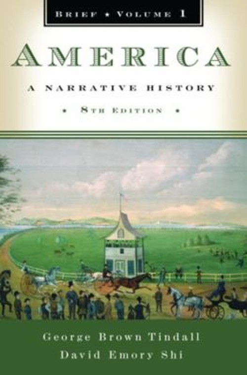 America Vol. 1 : A Narrative History George Brown, Shi, David E.