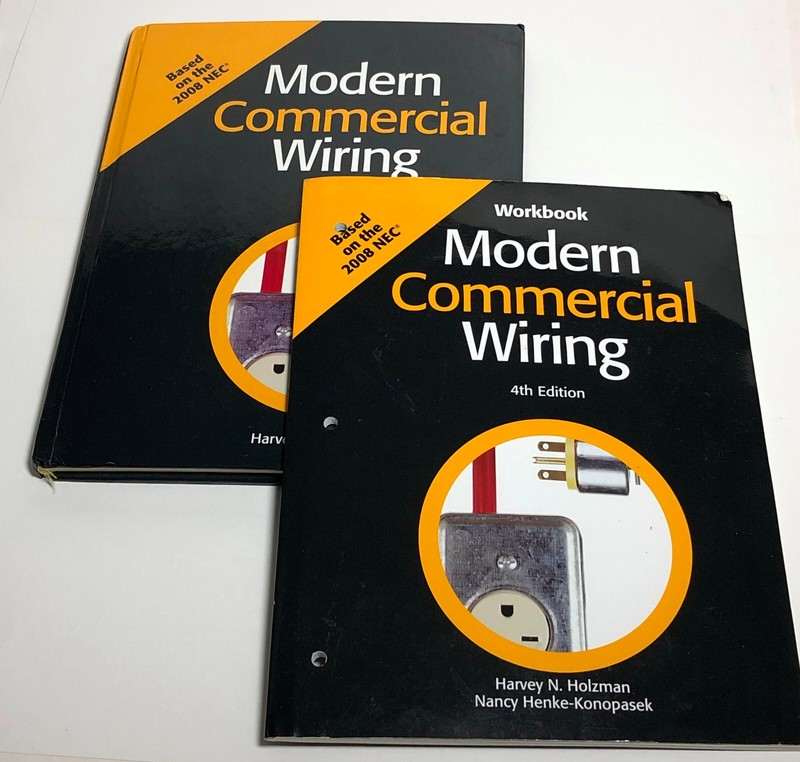 Modern Commercial Wiring Nancy Henke-Konopasek 4th Edition 2008 NEC + Workbook