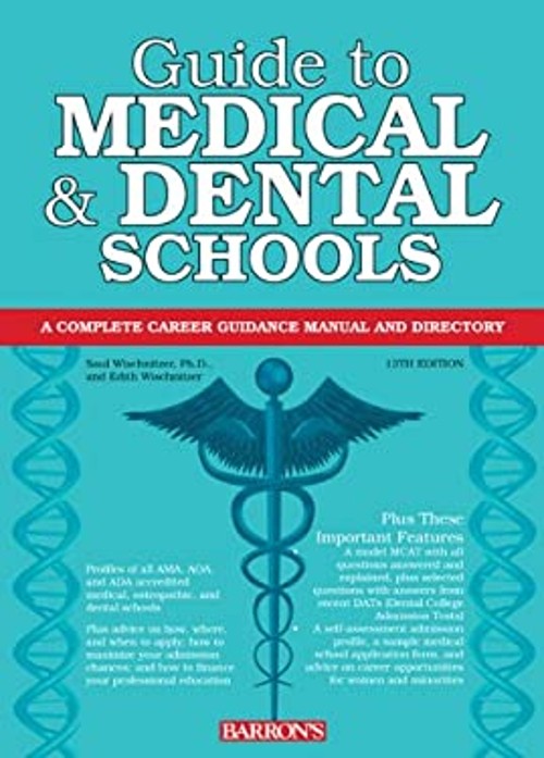 Guide to Medical and Dental Schools Edith, Wischnitzer, Saul Wisc