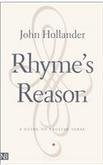 Rhyme’s Reason: A Guide to English Verse by Hollander, Professor John